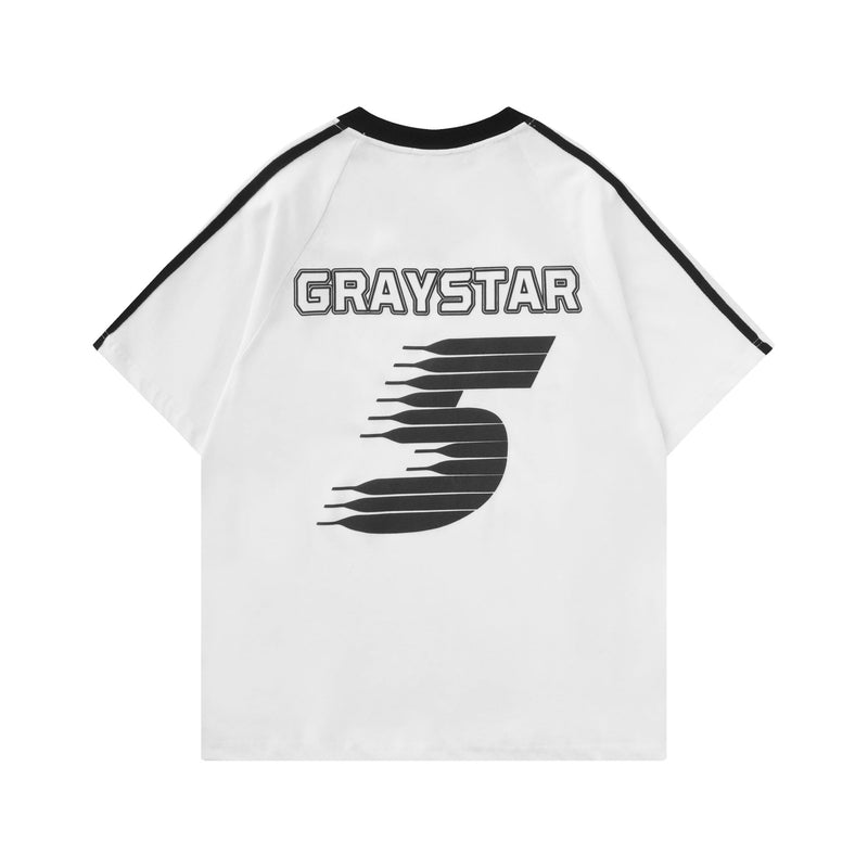 GRAYSTAR | HIGH STREET STRIPED RACING T SHIRT