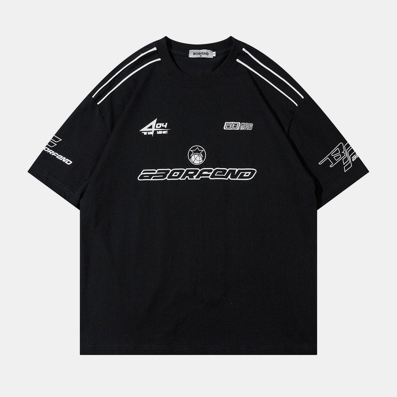 VARSITY DRIVE | OVERSIZED VARSITY RACING T-SHIRT