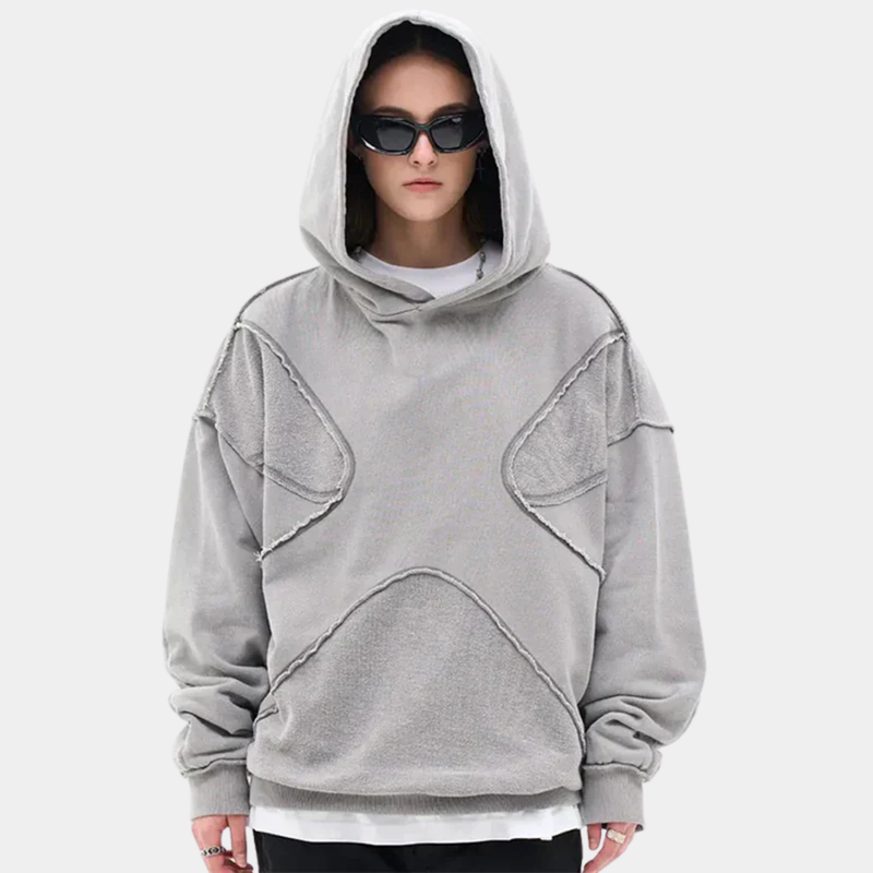 Y2K PATCHSTATE HIP-HOP HOODIE