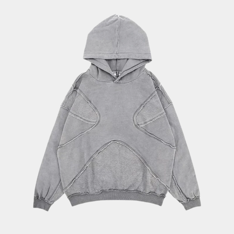 Y2K PATCHSTATE HIP-HOP HOODIE