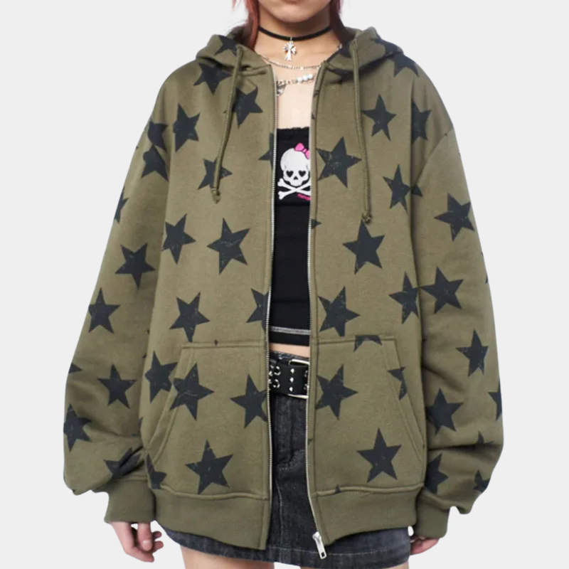 Y2K SUPERNOVA STAR HOODIE