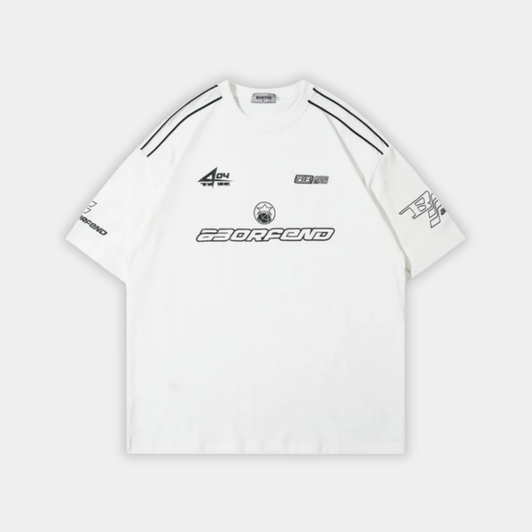 VARSITY DRIVE | OVERSIZED VARSITY RACING T-SHIRT