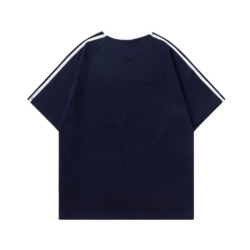 PATCHWORK | CASUAL SPORTS RACING T SHIRT