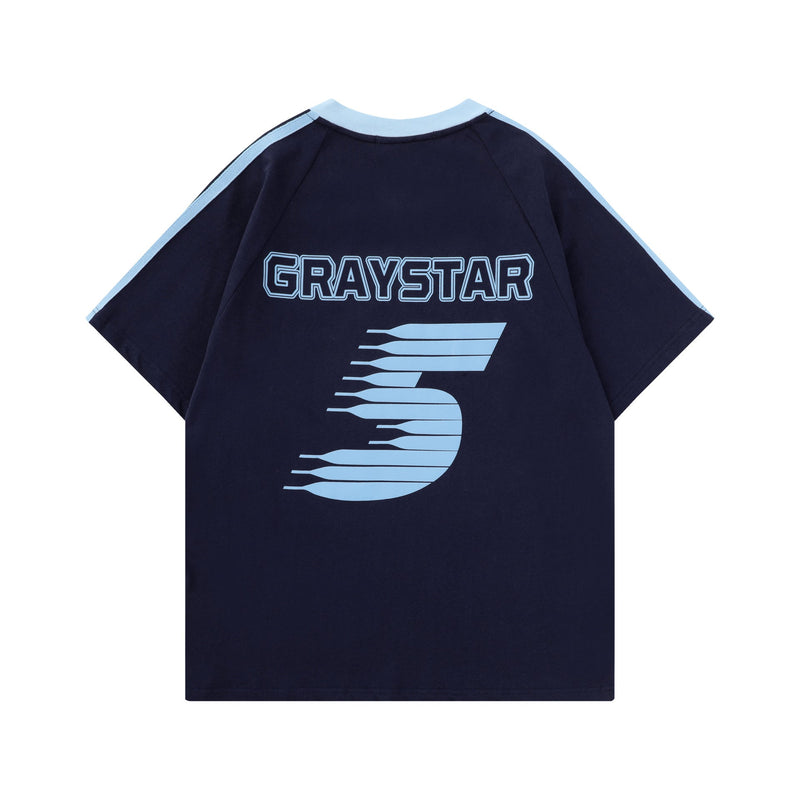GRAYSTAR | HIGH STREET STRIPED RACING T SHIRT