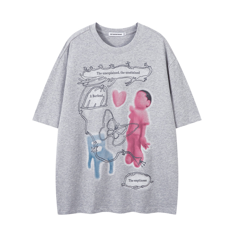 SURREAL VIBES | CASUAL ART-INSPIRED T-SHIRT