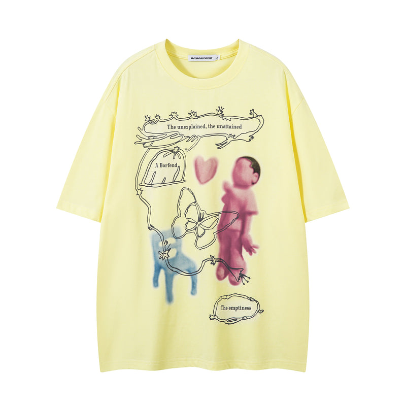 SURREAL VIBES | CASUAL ART-INSPIRED T-SHIRT
