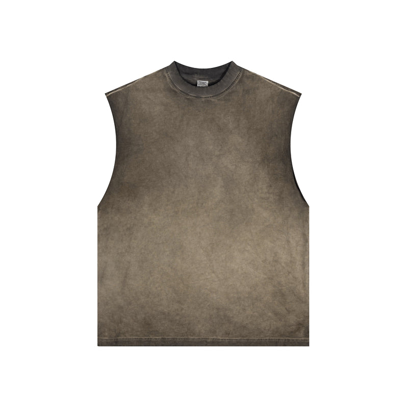 MINIMAL | VINTAGE RAW-EDGE MUSCLE TANK