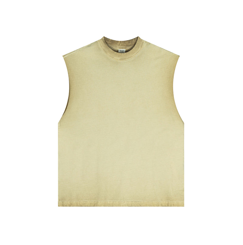 MINIMAL | VINTAGE RAW-EDGE MUSCLE TANK