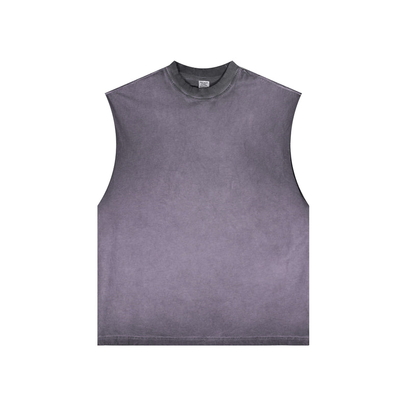 MINIMAL | VINTAGE RAW-EDGE MUSCLE TANK