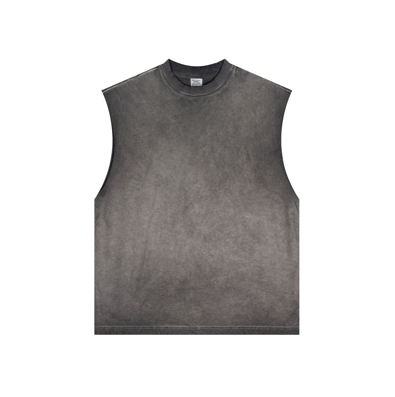 MINIMAL | VINTAGE RAW-EDGE MUSCLE TANK