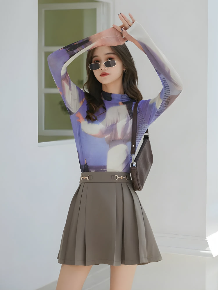 Y2K VINTAGE 80'S MESH TOP