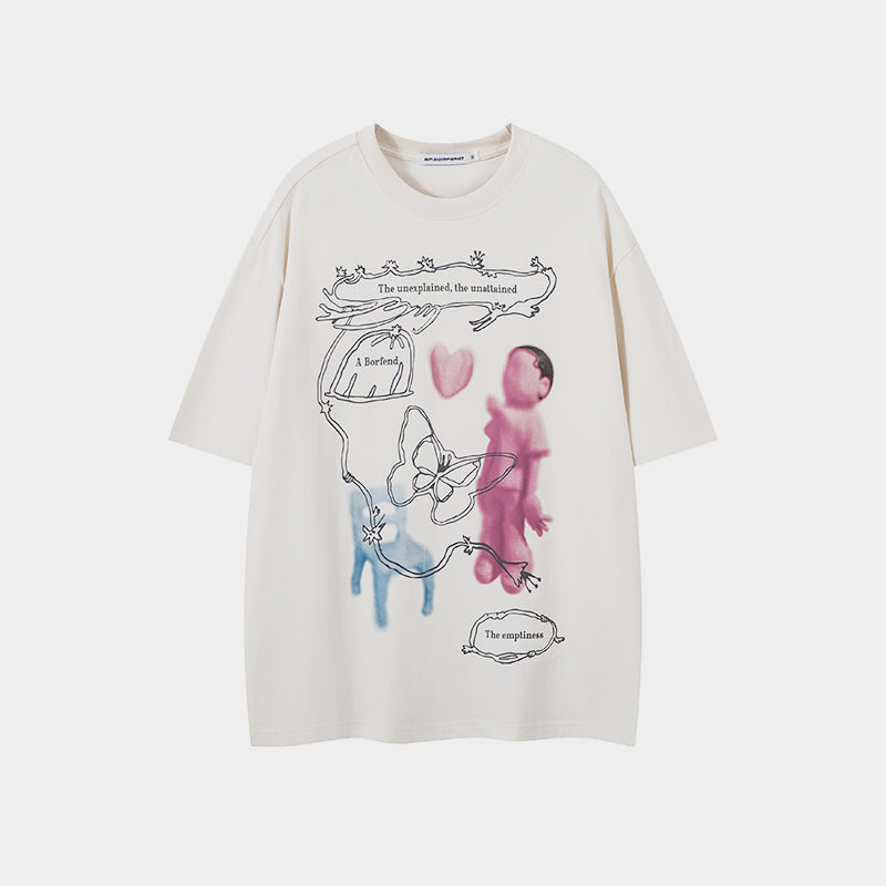 SURREAL VIBES | CASUAL ART-INSPIRED T-SHIRT